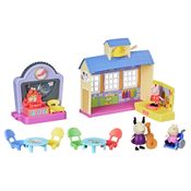 Conjunto De Figuras E Acessórios - Peppa Pig - Hora Da Escola Com A Peppa - Hasbro