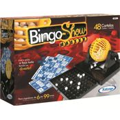 Jogo Bingo Show Master 48 Cartelas com Gaveta - Xalingo