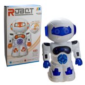 ROBO A PILHA com sensor luz som multifunção