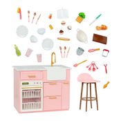 Conjunto De Cozinha Para Bonecas Com Som - Candide