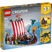 31132 - LEGO® Creator - Navio Viking e a Serpente de Midgard