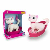 Acessórios de Bonecas - Pet Fashion da Barbie - Cuidados com a Gatinha Blissa - Pupee