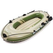 Bote Inflável Voyager 300 Bestway para 2 Pessoas com Remos de Alumínio e Kit Reparo