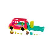 Conjunto Polly Pocket Mattel Food Truck 2 em 1