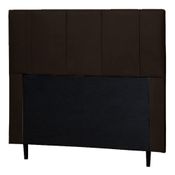 Cabeceira Donna Casal Queen 160cm I02 Suede Marrom - Mpozenato