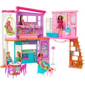 Playset Barbie Mattel Casa de Férias Malibu HCD50