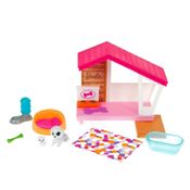 Mini Conjunto da Barbie Pet Casinha GRG75/GRG78 Mattel