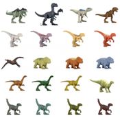 Kit Mini Dinossauros Mattel - Jurassic World Domínio GYY79 - 20 Figuras