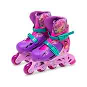 Patins - Barbie - Dreamtopia - Tamanho 29 a 32 - Fun - Rosa