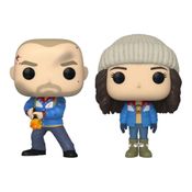 Boneco Funko Pop Exclusive Stranger Things Joyce & Hopper