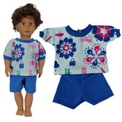 ROUPA BONECA OUR GENERATION - CONJUNTO GENIAL - CASINHA 4