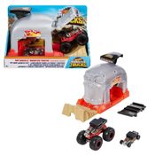 Hot Wheels Monster Truck Lançador Bone Shaker GKY02 - Mattel GKY01