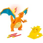 Figura Charizard e Pikachu Flame e Flight Deluxe Pokemon