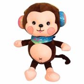 Pelúcia Grande Toyng Squish Palz 46683 - Macaco