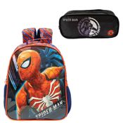 Kit Xeryus - Mochila e Estojo Duplo - Spider Man