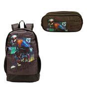 Kit Xeryus - Mochila e Estojo Duplo - Marvel - Spider Man