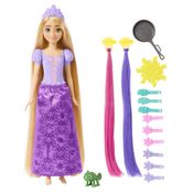 Boneca com Acessórios - Disney Princesas - Rapunzel Cabelo de Contos de Fadas - Mattel