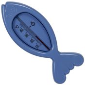 Termômetro de Banheira Banho Bebê Medidor de Temperatura Água Infantil Criança Kababy Peixinho Azul