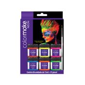 Conjunto De Pintura - Color Make – Tinta Facial Neon - Evora Indústria E Comércio Eireli