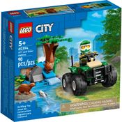 LEGO City - Quadriciclo e Habitat de Lontra - 60394