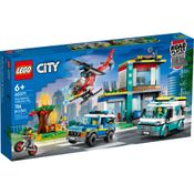LEGO - City - Central dos Veículos de Emergência - 60371