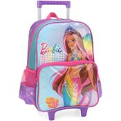 MOCHILA INFANTIL COM RODINHA BARBIE GD VL