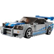 LEGO - Nissan Skyline GT-R (R34) de 2 Fast 2 Furious - Speed Champions - 76917