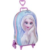 MOCHILA INFANTIL COM RODINHA FROZEN ELSA