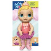 Boneca Baby Alive Doce Bailarina Rosa Loira Hasbro