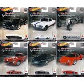 Hot Wheels - Set 5 Miniaturas + Chase - Jay Leno's Garage - Car Culture - FPY86-945N
