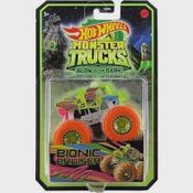 Hot Wheels - 1:64 - Bionic Bruiser - Monster Trucks Brilha no Escuro - HGX16