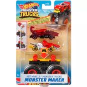 Hot Wheels - 1:64 - Sharkbite & Vampyra - Monster Trucks Maker - GWW18
