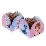 Porta Forminha Para Doces Frozen Festa Aniversário 50 Unidades