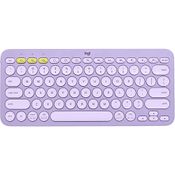 Teclado Sem Fio Logitech K380 Bluetooth Lilás US - 920-011391