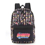 Mochila de Costa Boruto Naruto Preto Luxcel