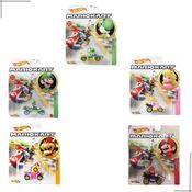 Hot Wheels Mario Kart Kit c/ 5 Carrinhos Mattel GBG29