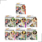 Hot Wheels kit c/ 7 carrinhos Mario Kart Mattel GBG25