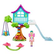 Playset e Boneca - Barbie - Dreamtopia Chelsea - Conjunto Balanço de Nuvens - Mattel