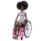 Boneca - Barbie - Cadeirante - Roupa Azul - Mattel