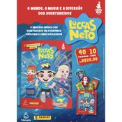 Livro Infantil - O Mundo, A Magia e a Diversão - Conjunto 10 Envelopes com cromos - Luccas Neto - Catavento