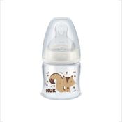 Mamadeira Nuk 90ml Para Bebê Menina Menino Fase 1 Fc Neutral