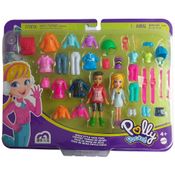 Boneca Polly Pocket Grande Moda da Neve GGJ48 Mattel