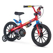Bicicleta - Aro 16 - Nathor - Spider-man - Vermelho