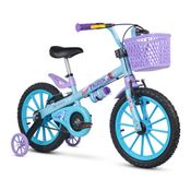 Bicicleta - Aro 16 - Nathor - Frozen - Azul