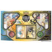 Box Pokémon - Box Batalha de Liga - Pikachu e Zekrom - Reshiram e Charizard