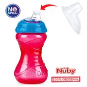 Copo Com Bico De Silicone 300 mL Vermelho - Nûby