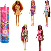 Boneca Barbie Color Reveal Frutas Doces 7 Surpresas Hlf83