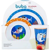 Kit Refeições Aventuras Prato Bowl Copo Buba