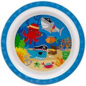 Prato Pratinho Raso Infantil Bebê Aventuras Estampado Buba