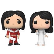 Boneco Funko Pop Rocks The White Stripes Jack White & Meg White 2-Pack